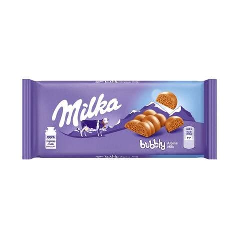 ميلكا بابلي شوكولاتة بالحليب - 93 جرام