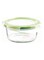 Royalford Round Airtight Container Clear/Green