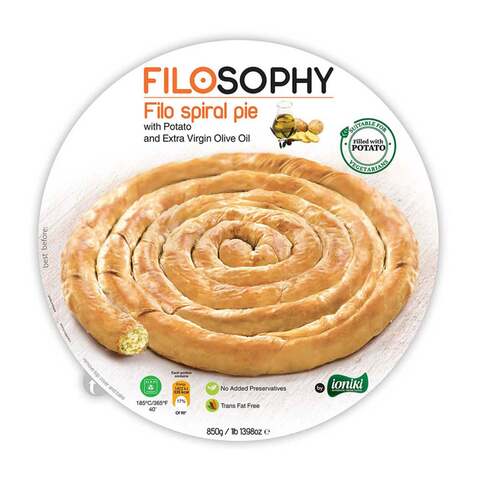 اشتري Filosophy Filo Spiral Pie With Potato 850g في الامارات