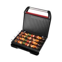 Russell Hobbs Georgie 25050GCC Foreman 7 Portion Health Grill Red 37.1x37.9cm