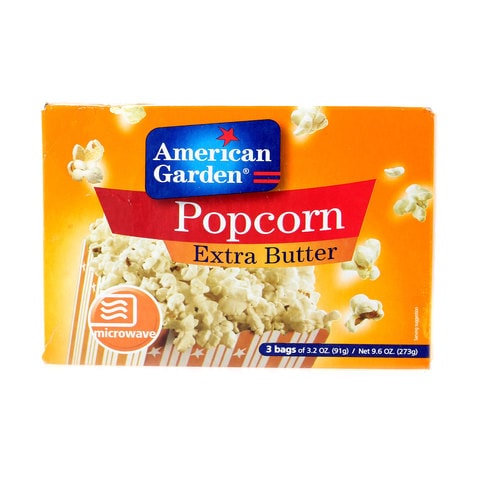 American Garden Popcorn Extra Butter 273g