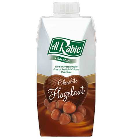 Al Rabie Milk Chocolate Hazelnut Flavor 330 Ml