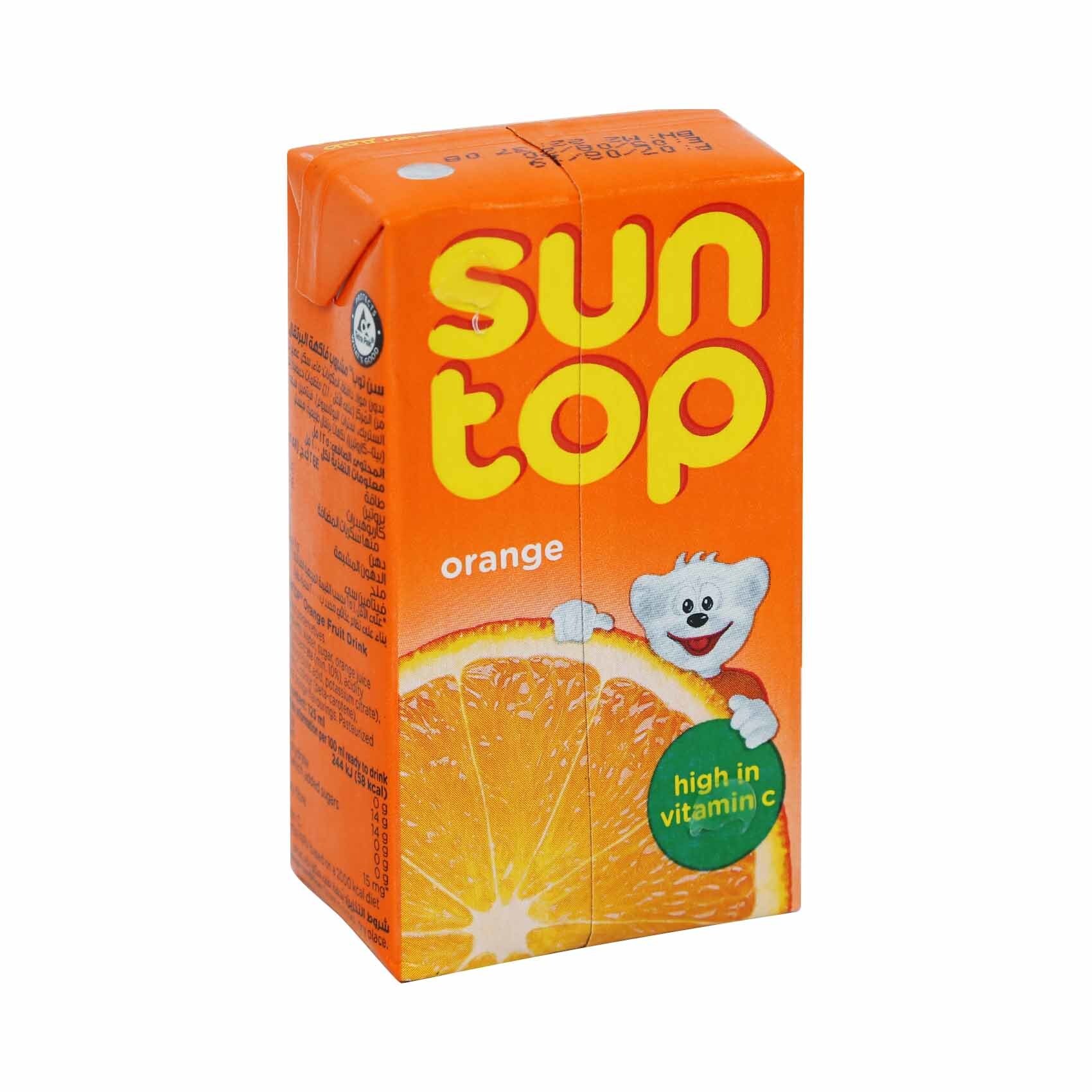 Buy Sun Top orange juice 125ml