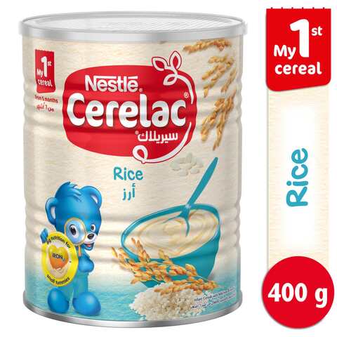 Nestle Cerelac Infant Cereal  Rice 400g