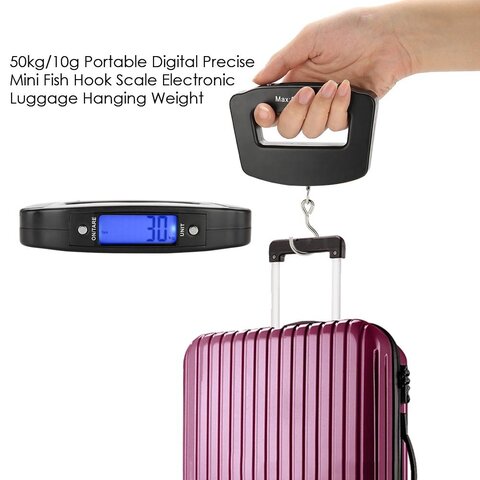 اشتري Lavish [ 1 Piece ] Portable Hanging Weigh Scale Portable Luggage Balance LED Display في الامارات