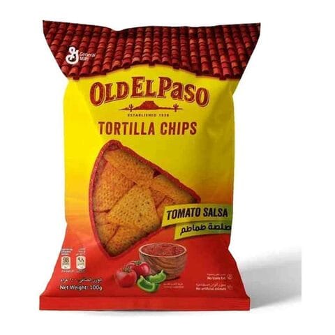 Old El Paso Tomato Salsa Tortilla Chips 100g