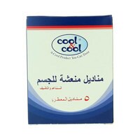 Cool &amp; Cool Soft And Gentle Refreshing Body 5 Wipes