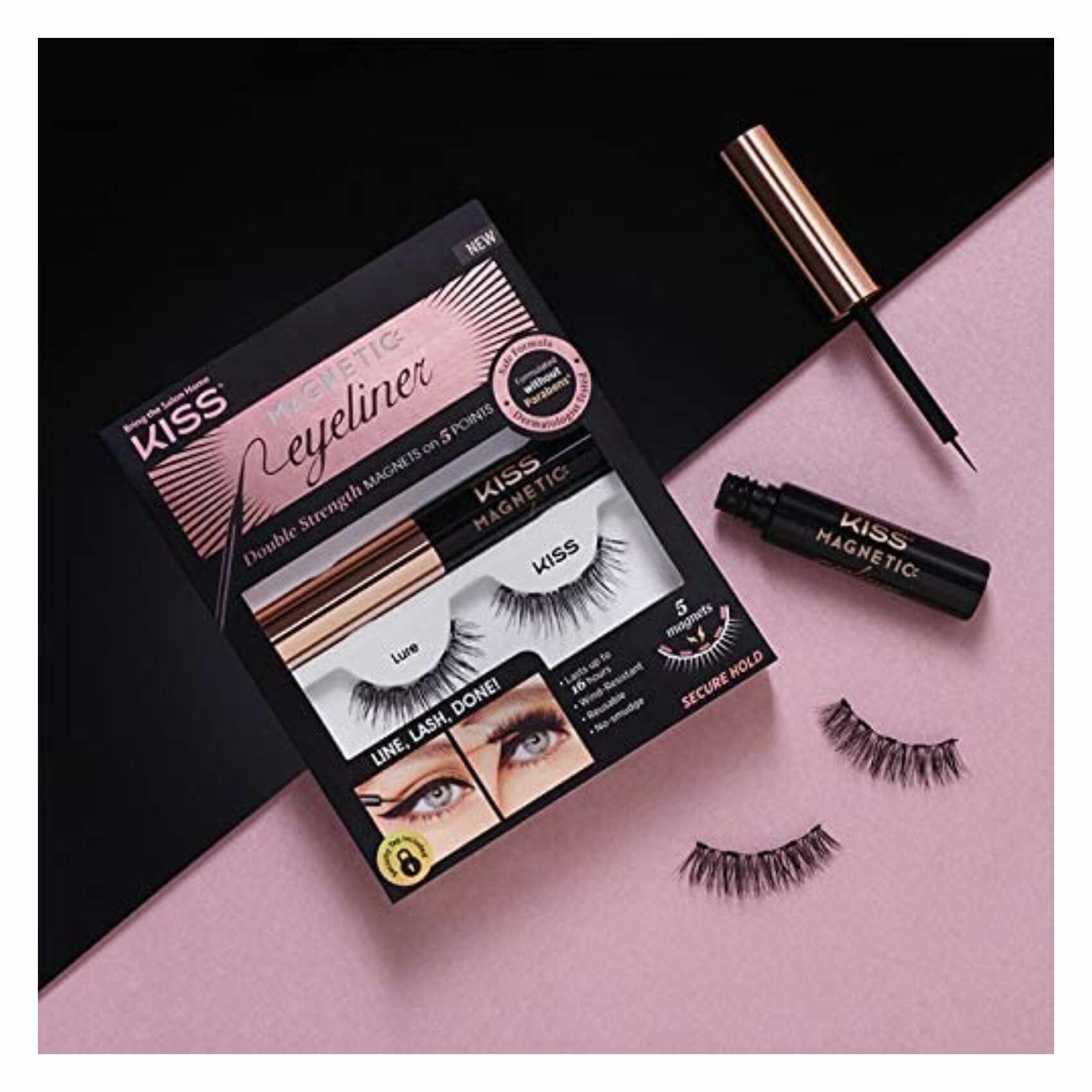 Buy KISS Eyeliner Kit KMEK01C Lure Online Shop Beauty