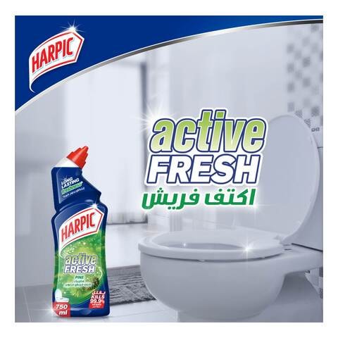 Harpic Active Fresh Toilet Cleaner Pine 750ml