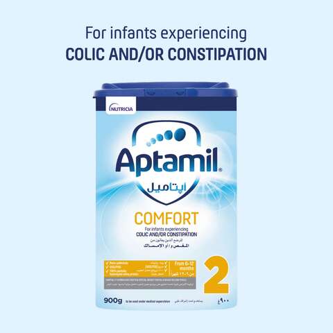 Nutricia Aptamil Comfort Stage 2 Infant Formula Milk Powder 900g