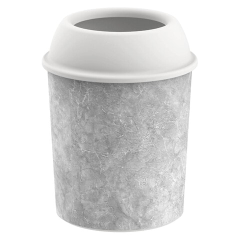 Cosmoplast Ceramic Dustbin Grey 5L