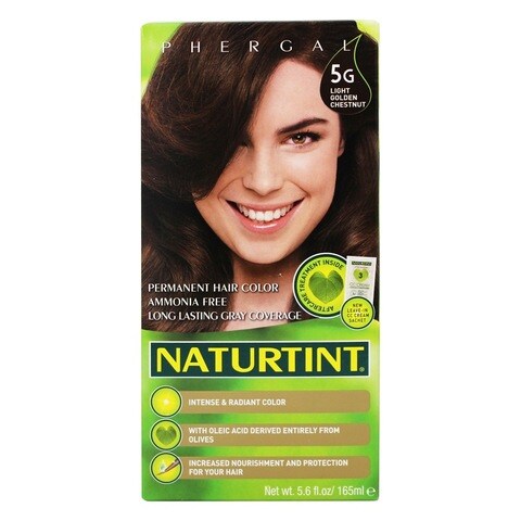 Naturtint - Permanent Hair Color 5G Light&nbsp;Golden Chestnut&nbsp; -  5.6 Oz.