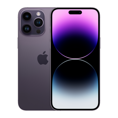 Apple iPhone 14 Pro Max, 256GB, Deep Purple - HK Version (Physical Dual SIM)