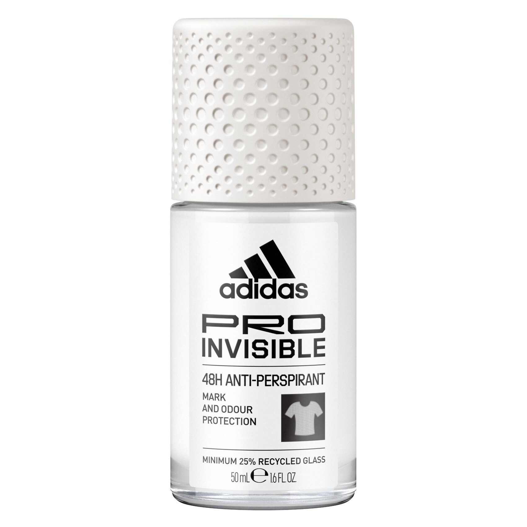 Buy Adidas Pro Invisible 48H Anti-Perspirant Roll-On Clear 50ml Online - Beauty & Personal Care on Carrefour UAE