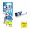 Signal Shiny White Medium Toothbrush Multicolour 3 PCS
