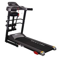 Skyland -  Home Treadmill  Em1249  Black, Ideal For Cardio Activities And Helps You To Stay Fit Indoors.