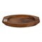 BBQ Sizzling Grill Wooden Base oval 3