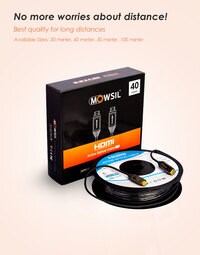 Mowsil AOC HDMI Cable 50 Mtr