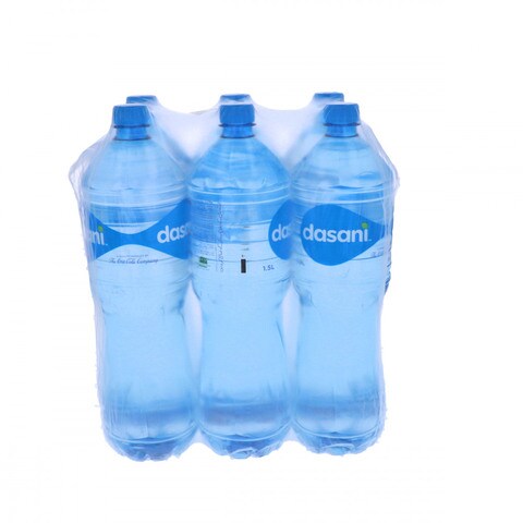 Dasani Water Pet 1.5 lt (Pack of 6)