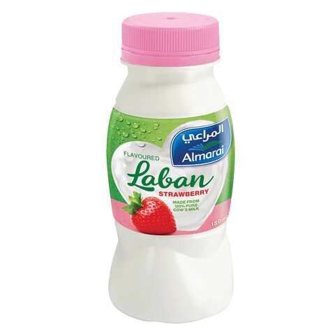 Almarai Flavored Laban Strawberry 180ml