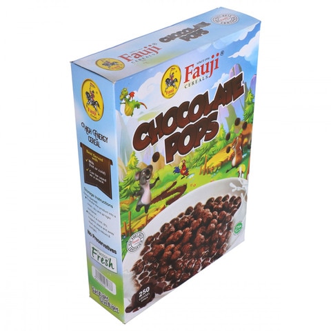 Buy Fauji Cereals Chocolate Pops 250 gr