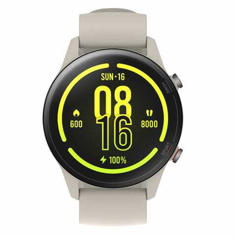 Buy Xiaomi Mi Smart Watch Beige Grey Online Shop Smartphones