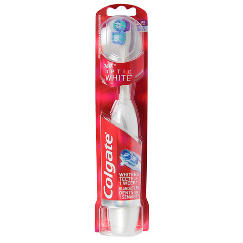 Colgate Optic White Power Toothbrush Soft Multicolour