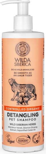Wilda Siberica Controlled Organic, Natural & Vegan  Oil-plex pet conditioner, 400 ml