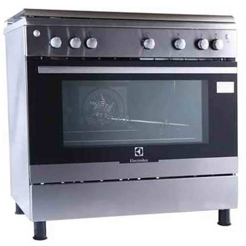 Electrolux Gas Cooker EKG913B30X 90X60 Cm Full Safety Stainless Steel