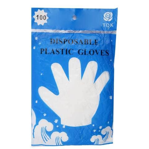 Disposable Nylon Gloves 100 Pieces