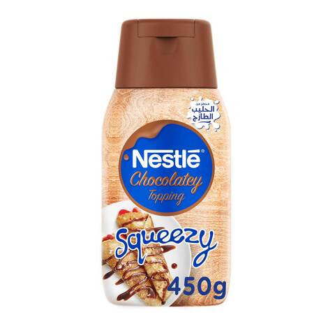 Nestle Chocolate Topping Squeezy 450g