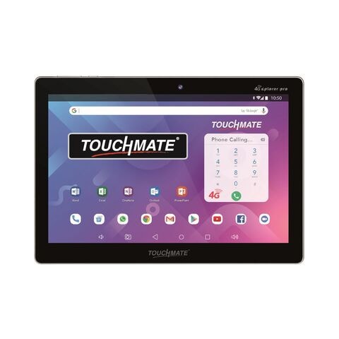 Touchmate MID1080 4G Xplorer Pro 10.1-Inch 4GB RAM 64GB Wi-Fi+Cellular With Case And Earphones