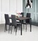Jorah Metal Dining Table With 4 Chairs