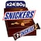 Snickers chocolate bars 40 g x 24 pieces