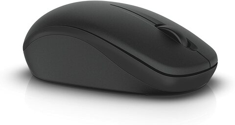DELL WM126 RF Wireless Optical Mouse 1000 DPI Ambidextrous Mouse, Black