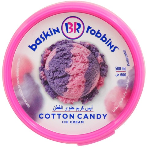 Buy Baskin Robbins Cotton Candy Ice Cream Ml Online Shop Frozen Food On Carrefour Uae