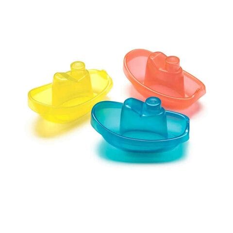 Playgro Bright Boats Stuff Toy PG0183454 Multicolour Pack of 3