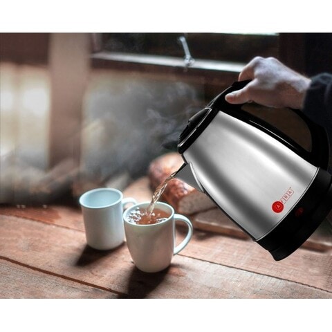 AFRA Japan Electric Kettle, 1500W, 1.8L, Strong Stainless Stell Body with 2 years warranty, ESMA, ROHS, and CB Certified