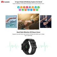 Huawei - HUWATCH GT 2 42mm 5ATM Waterproof Sport Smartwatch Smart Watch with BT5.1 In-device Music Download Player 7 Days Standby Heart Rate Rhythm Sleep Pressure Monitor GPS Fitness Activity Tracker