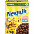 Buy Nestle Nesquik Chocolate Cereal 375g in UAE