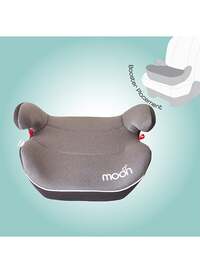 Moon Kido Baby Booster Lightweight Car Seat, Group 2/3 (15-36 Kg) - Brown
