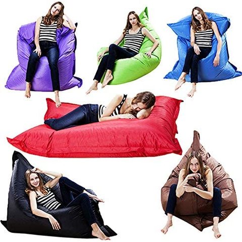 Beanbag Cushion Pillow Indoor Outdoor Relax Gaming Gamer Bean Bag Safety &amp; Survival