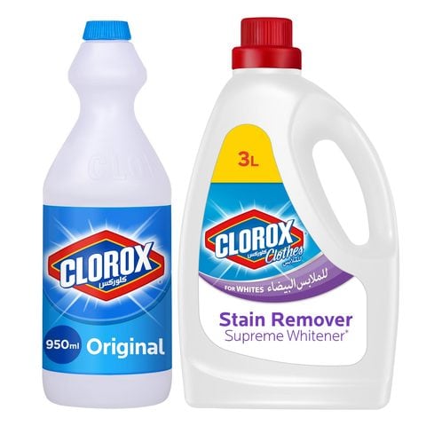 Clorox stain remover whites 3 L + gift