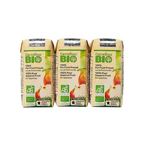 Carrefour Bio Apple Juice 200mlx6's Online | Carrefour Qatar