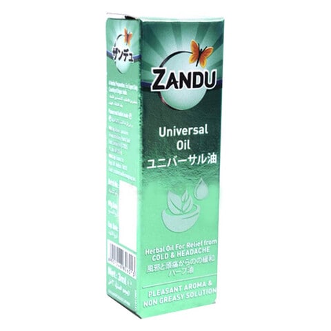Buy Zandu Universal Oil Clear 28ml Online - Shop Health & Fitness on  Carrefour UAE
