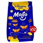 Buy Molto Mini Croissant Chocolate and Hazelnut - 83 gram - 12 Pieces in Egypt