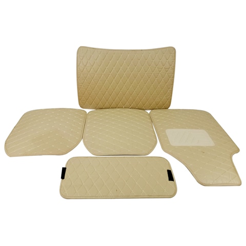 Topnotch Beige Snowy Leather Car Foot Pad Mat in Amuwo-Odofin