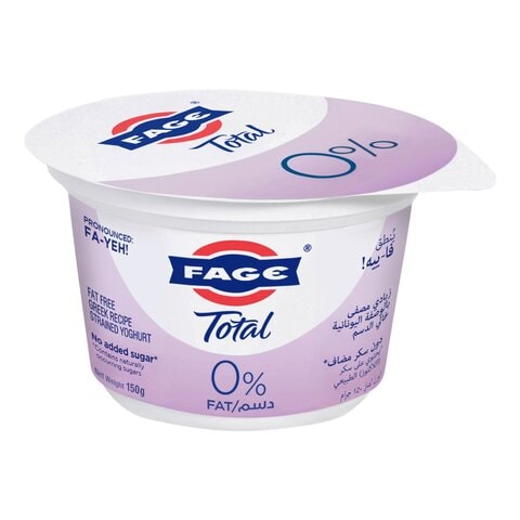 Fage Total Fat-Free Greek Recipe Strained Yoghurt 150g