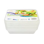 اشتري SARVAH-Disposable Rectangular Food Storage Container # 500Ml 10Pc Pack في الامارات