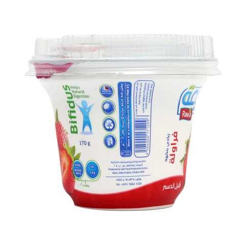 Raw&#39;a Strawberry Yoghurt Low Fat 170g